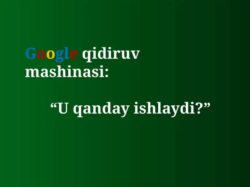 Googleqidiruv mashinasi