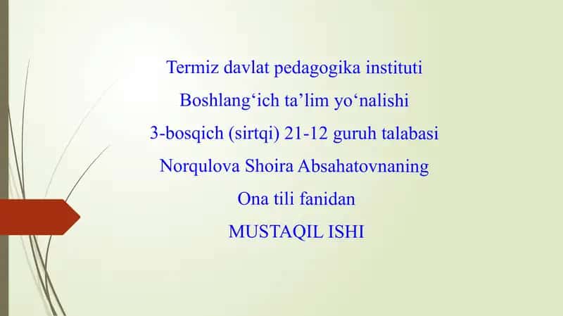 Nutq uslublari haqida umumiy ma'lumot