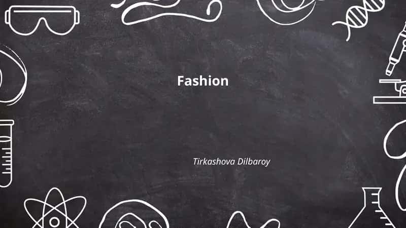 Fashion Trends and Forecasting