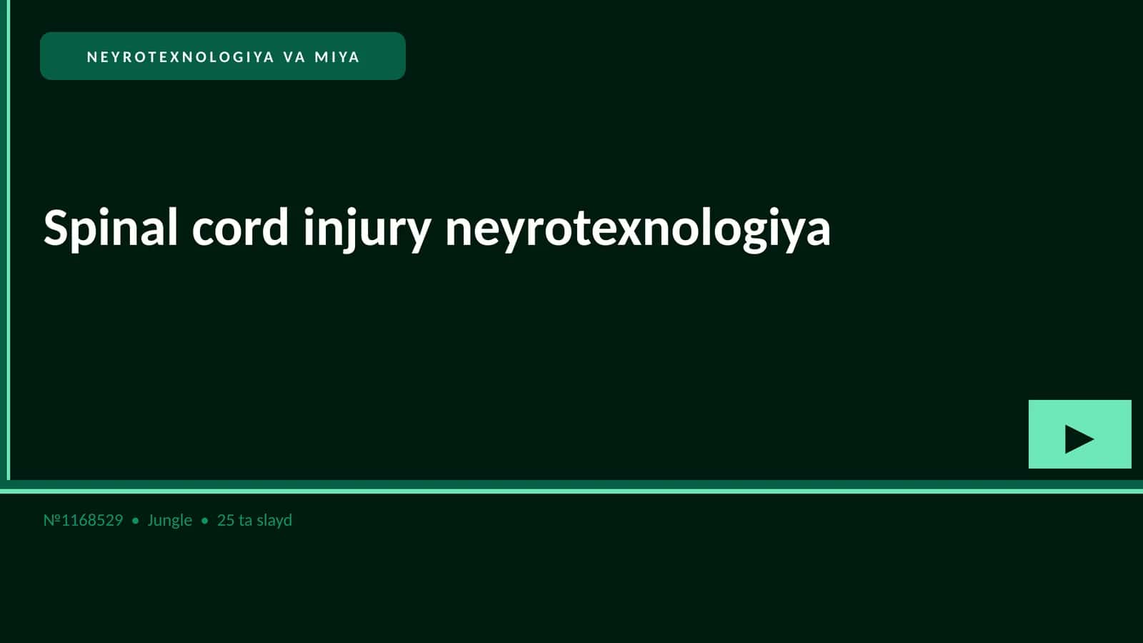 NEYROTEXNOLOGIYA VA MIYA