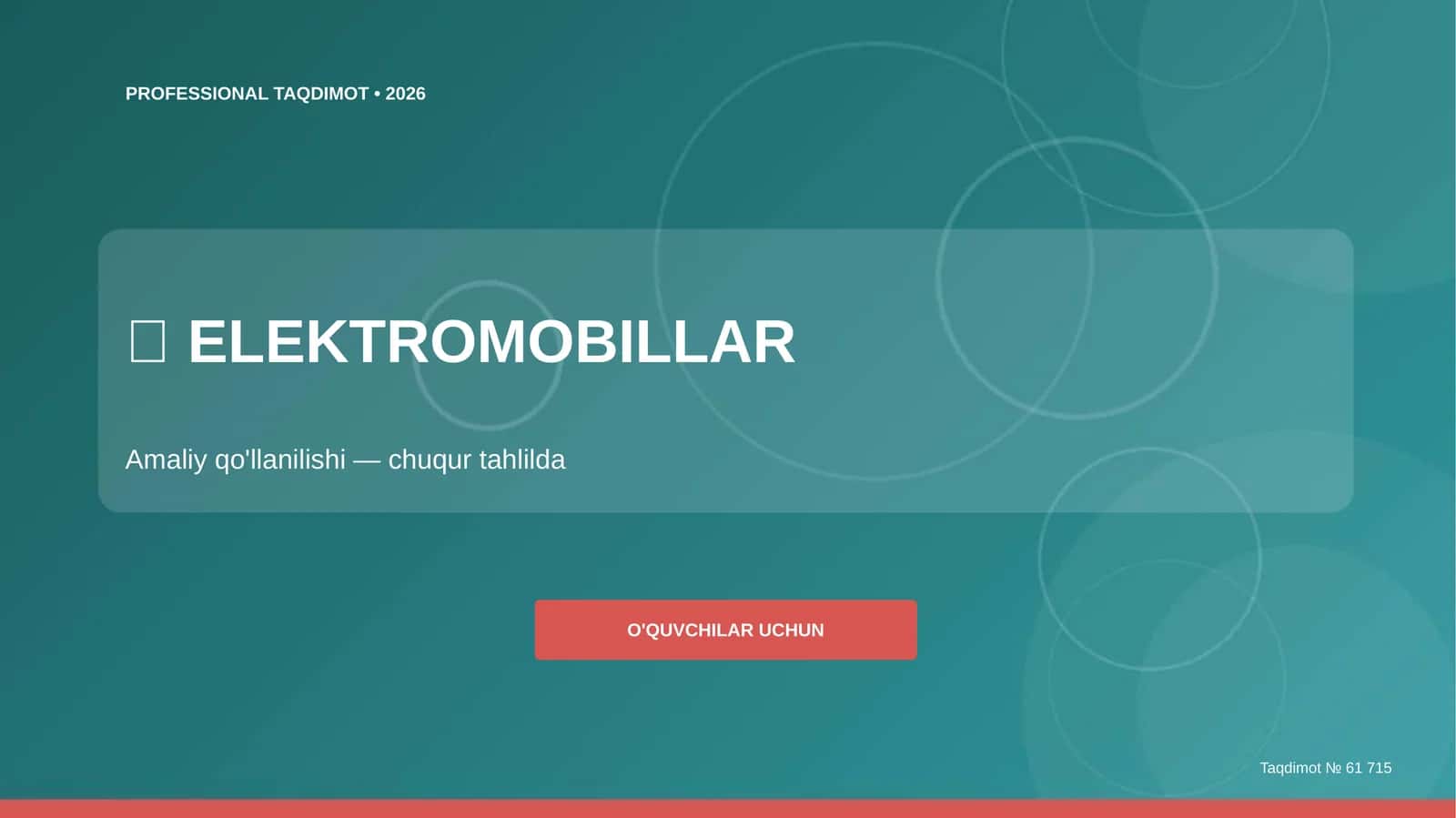 ELEKTROMOBILLAR