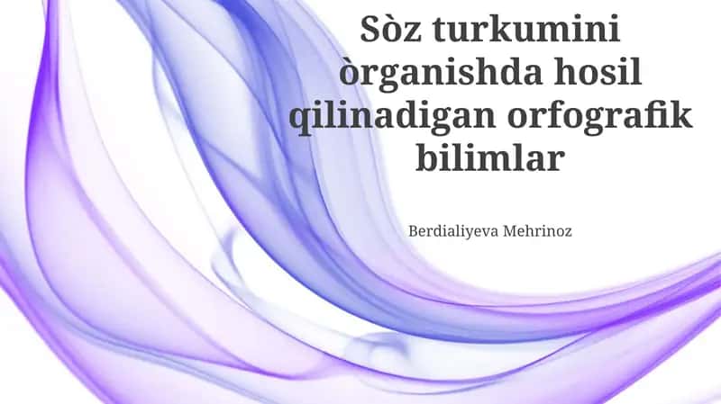 Ortografik bilimlar