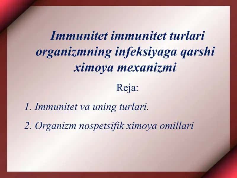 Immunologiya fanining rivojlanishi