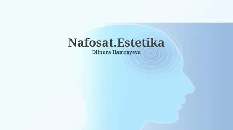 Nafosat.Estetika