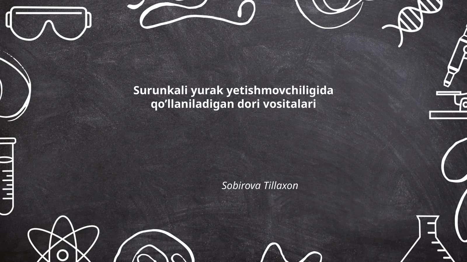 Surunkali yurak yetishmovchiligida ACE ingibitorlari