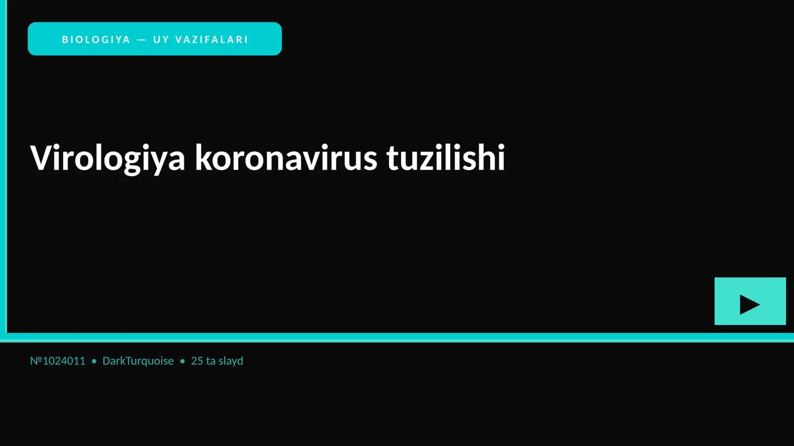 Virologiya koronavirus tuzilishi