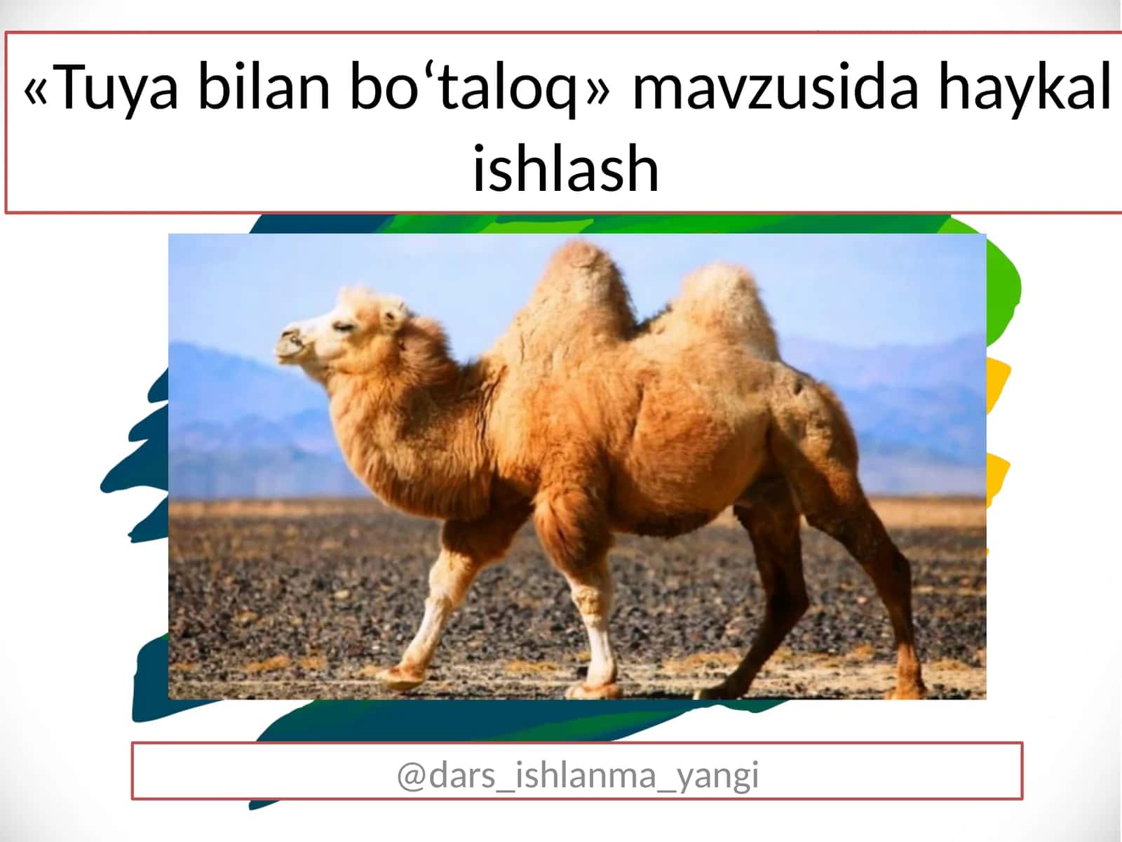Tuya bilan bo‘taloq