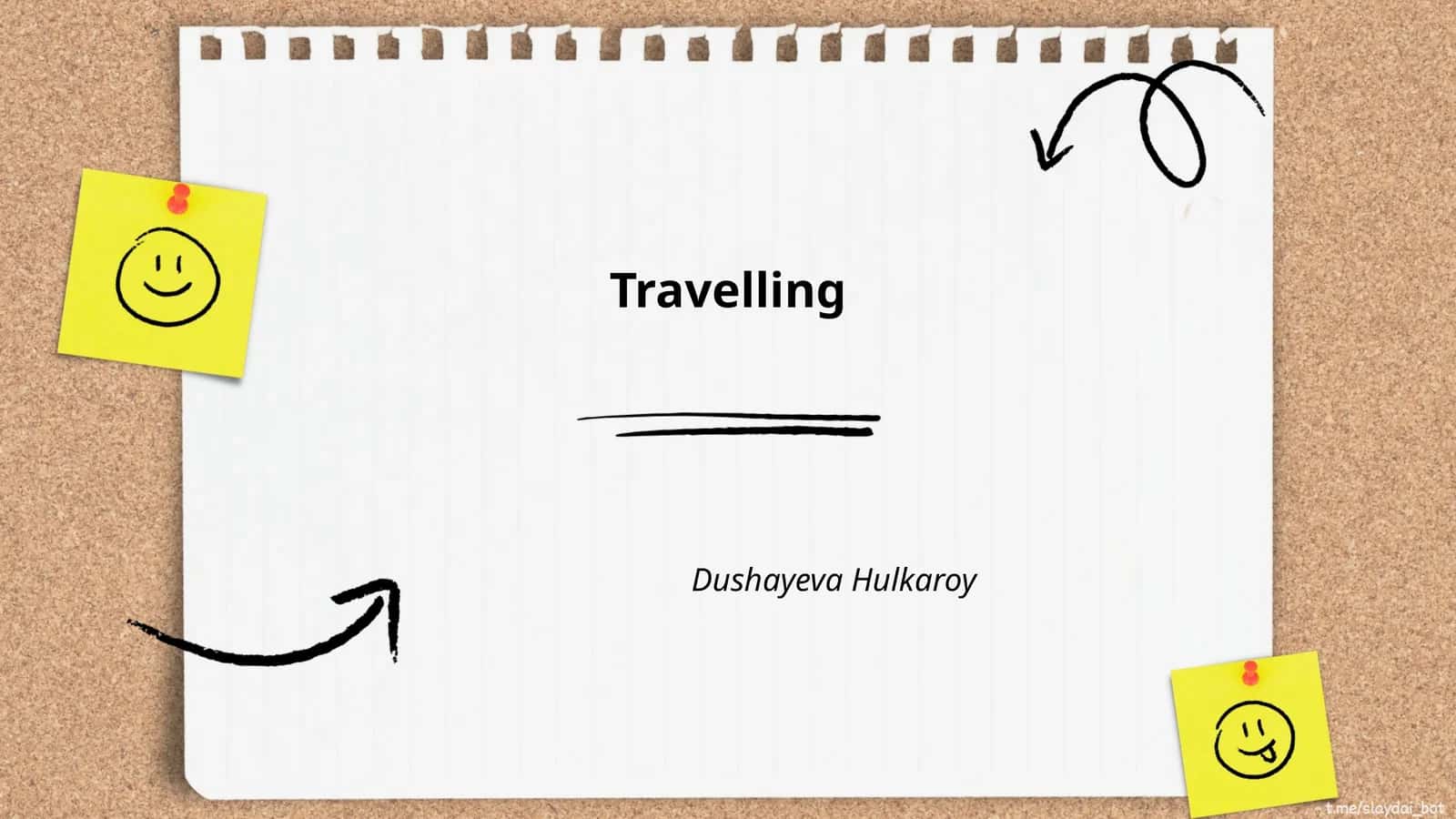 Travelling