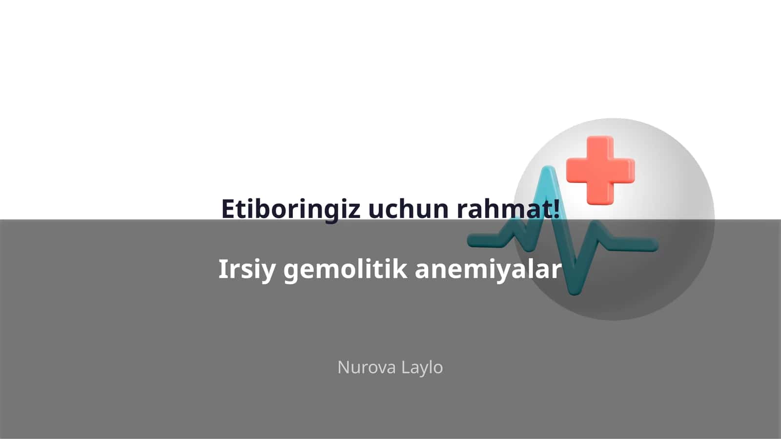 Irsiy gemolitik anemiyalar
