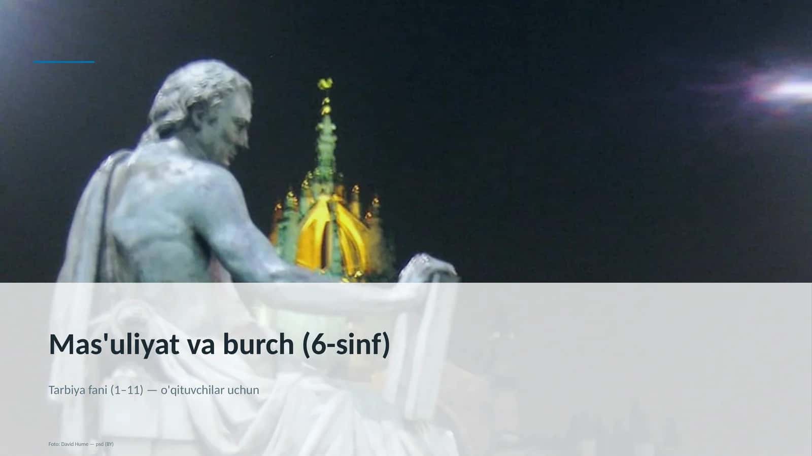 Mas'uliyat va burch (6-sinf)